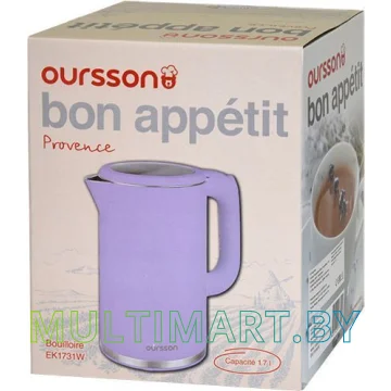 Электрочайник Oursson EK1731W/PR картинка 7